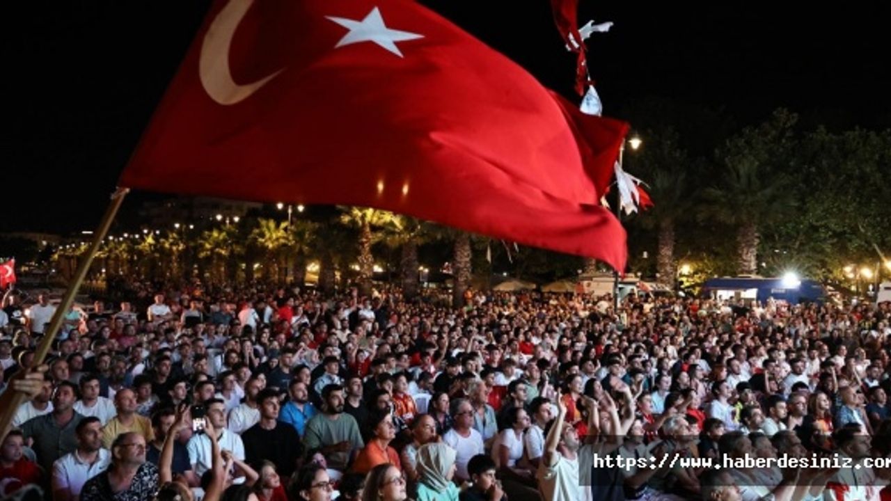 Türkiye'nin Avusturya Zaferi Silivri Sahili'nde Coşkuyla Kutlandı