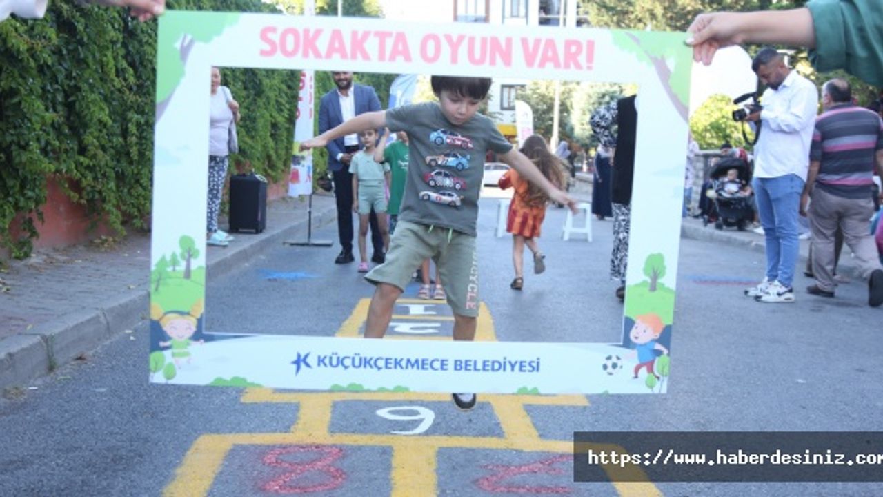 Unutulmuş Sokak Oyunları Küçükçekmece'de Canlanıyor!