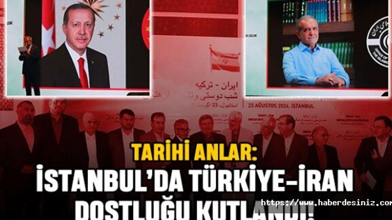 Tarihi Anlar: İstanbul’da Türkiye-İran Dostluğu Kutlandı!