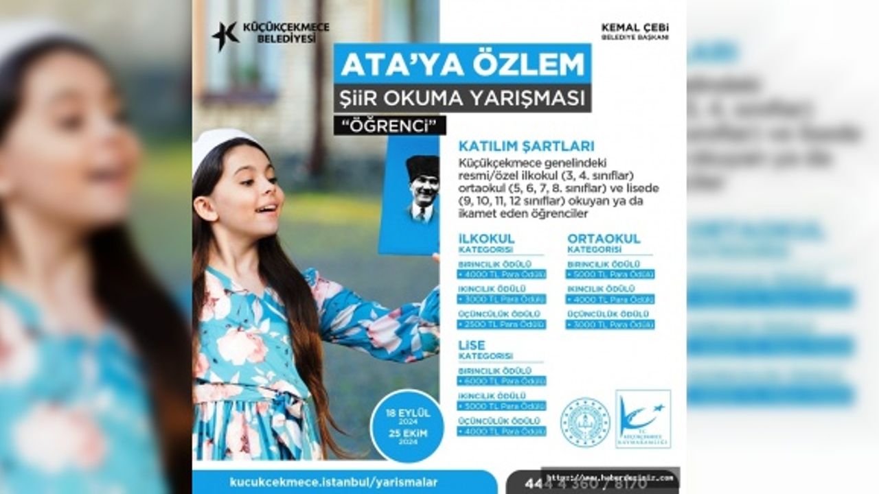 Küçükçekmece'de öğrenciler hem yarışacak hem de öğrenecek