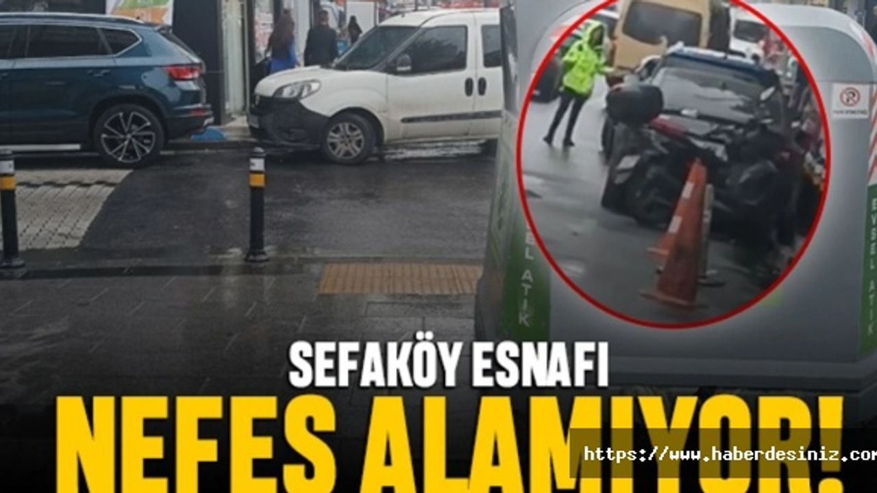 Sefaköy'de yol çalışması bir türlü bitmek bilmiyor