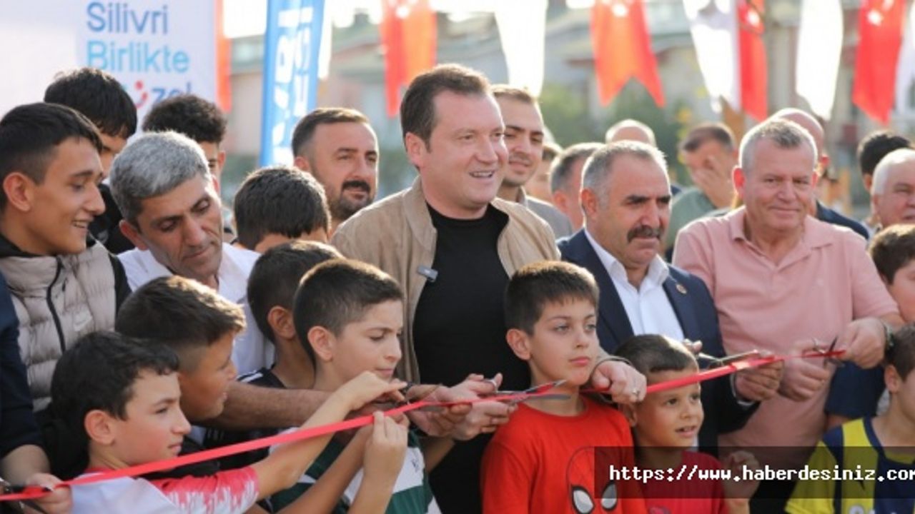 Başkan Balcıoğlu, Birlik parkının açılışını yaptı
