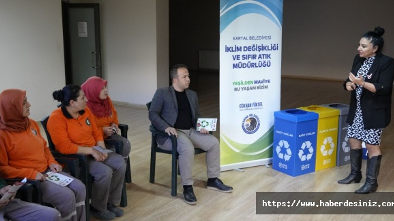 Kartal Belediyesi’nden Sitelere ‘Sıfır Atık’ Eğitimi
