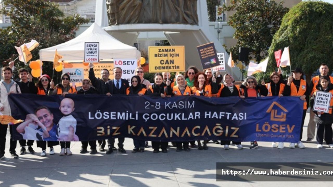 Bakırköy’de lösemiye karşı farkındalık etkinliği düzenlendi