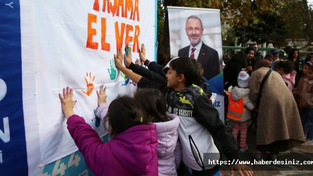 Eyüpsultanlı çocuklar, “Yaşama El Ver” dedi