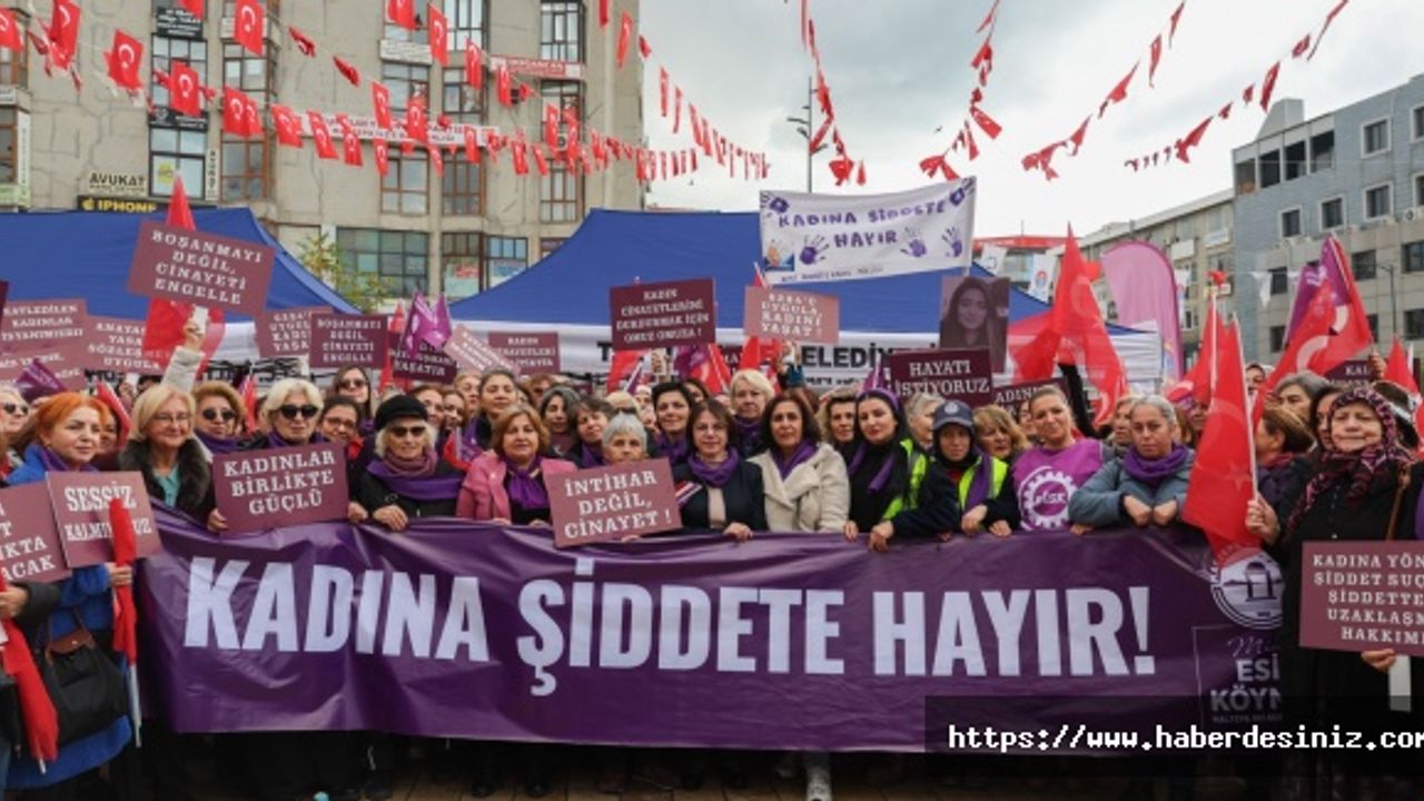 Maltepeli kadınlar, şiddete karşı birlikte daha güçlü