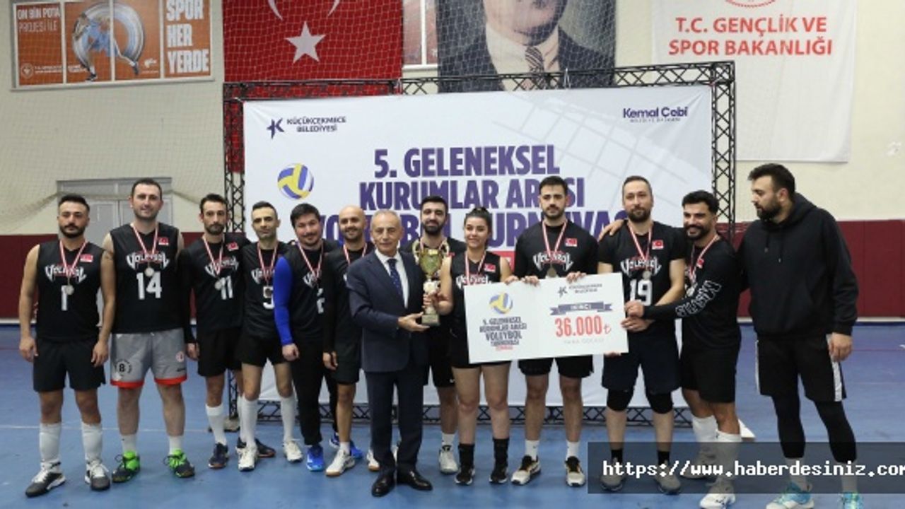 Küçükçekmece'de turnuvanın şampiyonu belli oldu