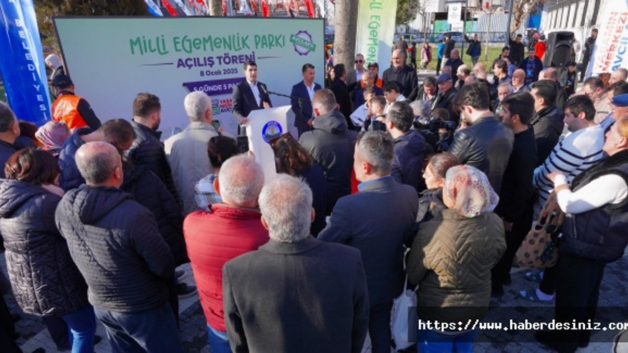 Avcılar'a bir park daha kazandırıldı
