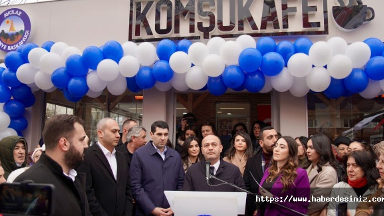 'Komşukafe' Avcılar'da hizmete açıldı