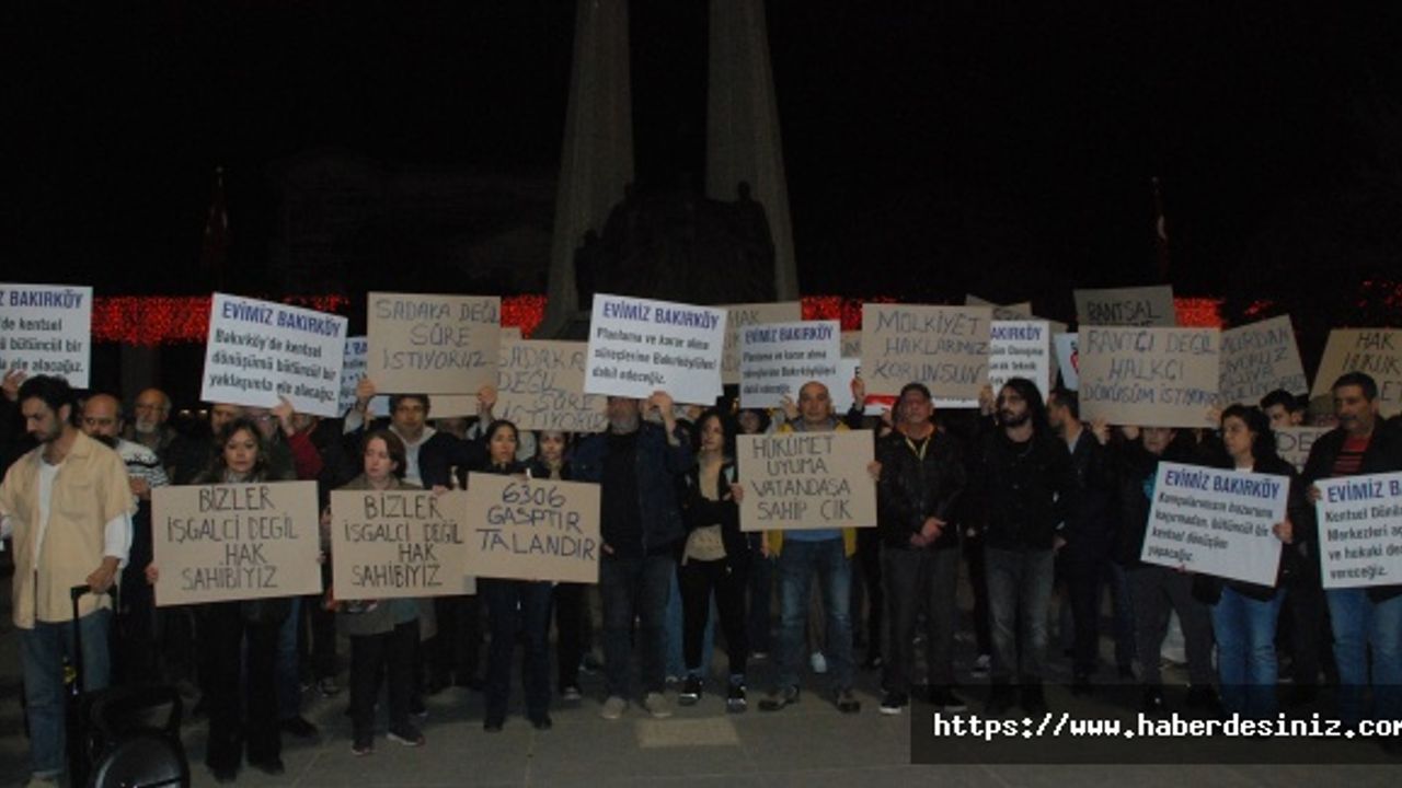 Askent Sitesi sakinlerinden adil dönüşüm çağrısı!