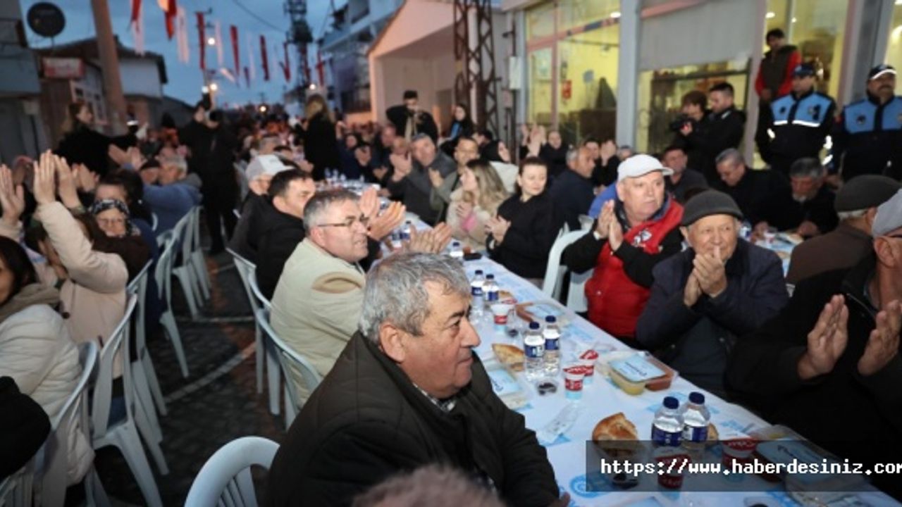 Balcıoğlu, Gazitepe Köyü’nde iftar programına katıldı