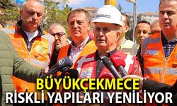 Büyükçekmece riskli yapıları yeniliyor
