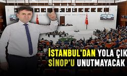 İstanbul'dan yola çıktı Sinop'u unutmayacak
