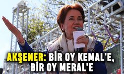 Akşener: Bir oy Kemal'e, bir oy Meral'e