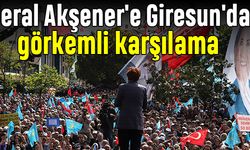 Meral Akşener'e Giresun'da görkemli karşılama