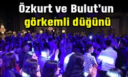 Özkurt ve Bulut ailelerinin görkemli düğünü