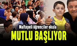 Maltepeli öğrenciler okula mutlu başlıyor