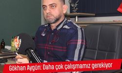 Gökhan Aygün: Daha çok çalışmamız gerekiyor