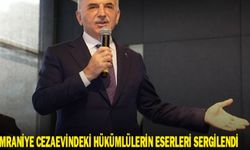 ÜMRANİYE CEZAEVİNDEKİ HÜKÜMLÜLERİN ESERLERİ SERGİLENDİ