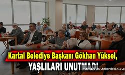 Kartal Belediye Başkanı Gökhan Yüksel, Yaşlıları Unutmadı