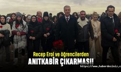 Recep Erol ve öğrencilerden Anıtkabir çıkarması!