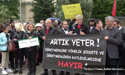 Şile'deki Öğretmenler, İbrahim Oktugan'ın Ardından Eğitimdeki Şiddeti Protesto Etti