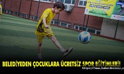 Belediyeden Çocuklara Ücretsiz Spor Eğitimleri!