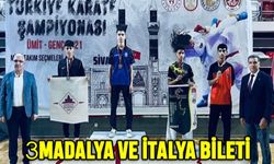 3 Madalya ve İtalya Bileti