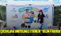 Çocuklara Unutulmaz Etkinlik “Bilim Firarda”