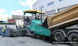Başkan Özer: Türkiye’de bir rekora imza atarak 77 bin ton asfalt döktük!