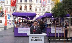 ‘Kadın El Emeği Pazarı’ Şişhane meydanı’nda açıldı