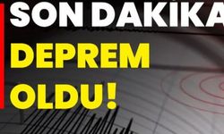 Son Dakika: Muğla'da Deprem!