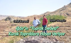 Iğdır’ın “Toprak Dedesi” Kurak Topraklara Hayat Veriyor