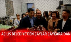 Başkan Çaykara’dan çay servisli açılış