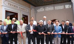 Küçükçekmece’de Tevhid Camii Dualarla Açıldı
