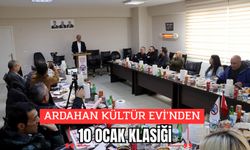 Ardahan Kültür Evi'nden 10 Ocak Klasiği