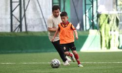 Babalar ve oğulları aynı sahada buluştu