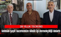 28 Yıllık Tecrübe: Selman Şayir Gazetemize Gönül İşi Dernekçiliği Anlattı