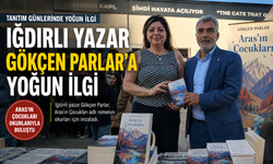 Iğdırlı Yazar Gökçen Parlar'a Tanıtım Günlerinde Yoğun İlgi