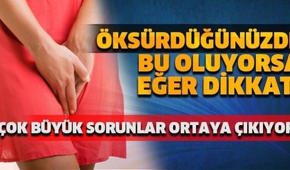 ÖKSÜRDÜĞÜNÜZDE BU OLUYORSA EĞER DİKKAT! ÇOK BÜYÜK SORUNLAR ORTAYA ÇIKIYOR!