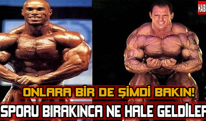 Onlara Bir de Şimdi Bakın! Sporu Bırakınca Ne Hale Geldiler..
