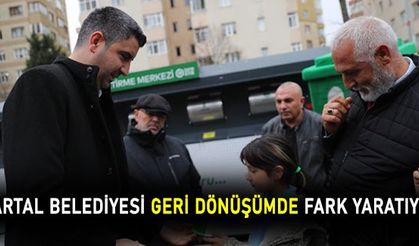 Kartal Belediyesi geri dönüşümde fark yaratıyor