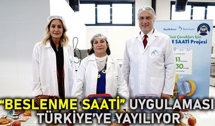 “Beslenme saati” uygulaması Türkiye’ye yayılıyor