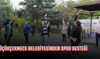 Sabah sporuna Küçükçekmece Belediyesinden destek
