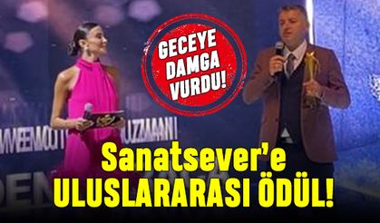 Sanatsever'e uluslararası ödül