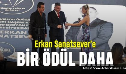 Erkan Sanatsever’e bir ödül daha