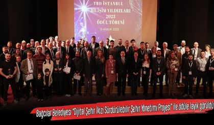 Bağcılar Belediyesi “Dijital Şehir İkizi Sürdürülebilir Şehir Yönetimi Projesi” ile ödüle layık görüldü