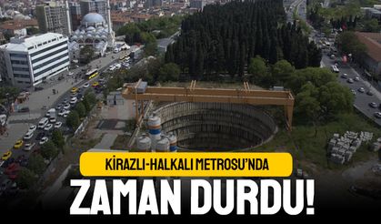Kirazlı-Halkalı metrosunda ‘Zaman Durdu’