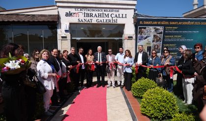 Çizgiden Renge Sergisi Büyükçekmece’de Sanatseverlerle Buluştu