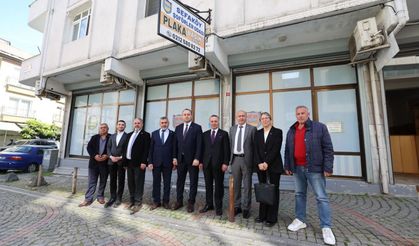 CHP heyetinden Sefaköy Kamyoncular ve Şoförler Esnaf Odası’na ziyaret